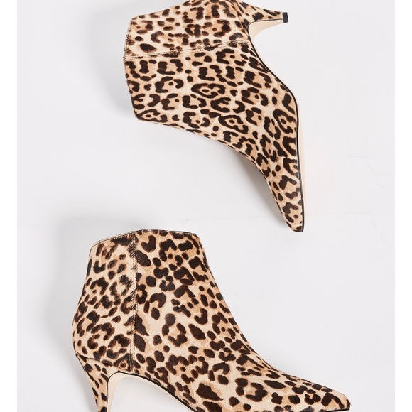 sam edelman kinzey leopard booties